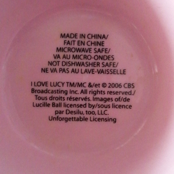 I Love Lucy mug - Picture 6 of 8